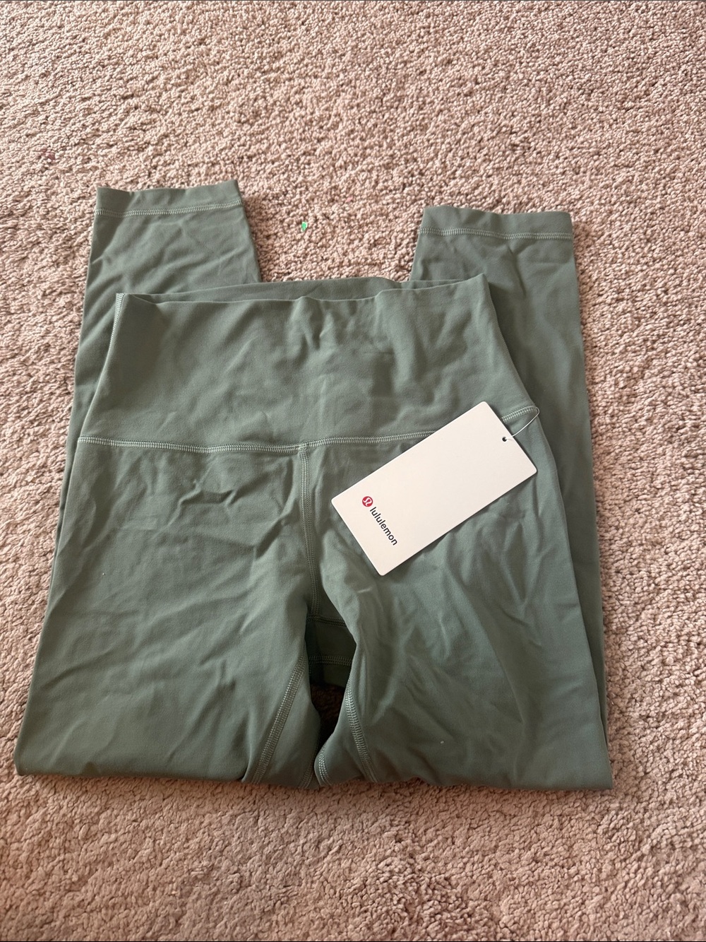 lululemon athletica High-Rise Leggings in Sage Green 23” - Picture 1 of 7